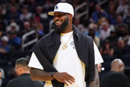 LeBron James has been in pain since late July or early August. (Photo: IMAGN)
